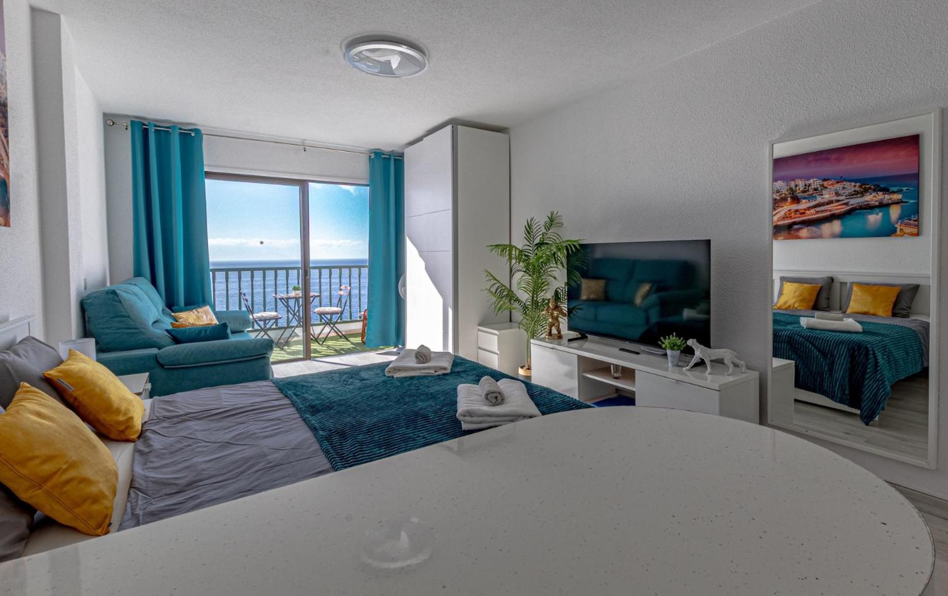Oceanfront Studio By Dream Homes Tenerife Puerto de Santiago  Dış mekan fotoğraf