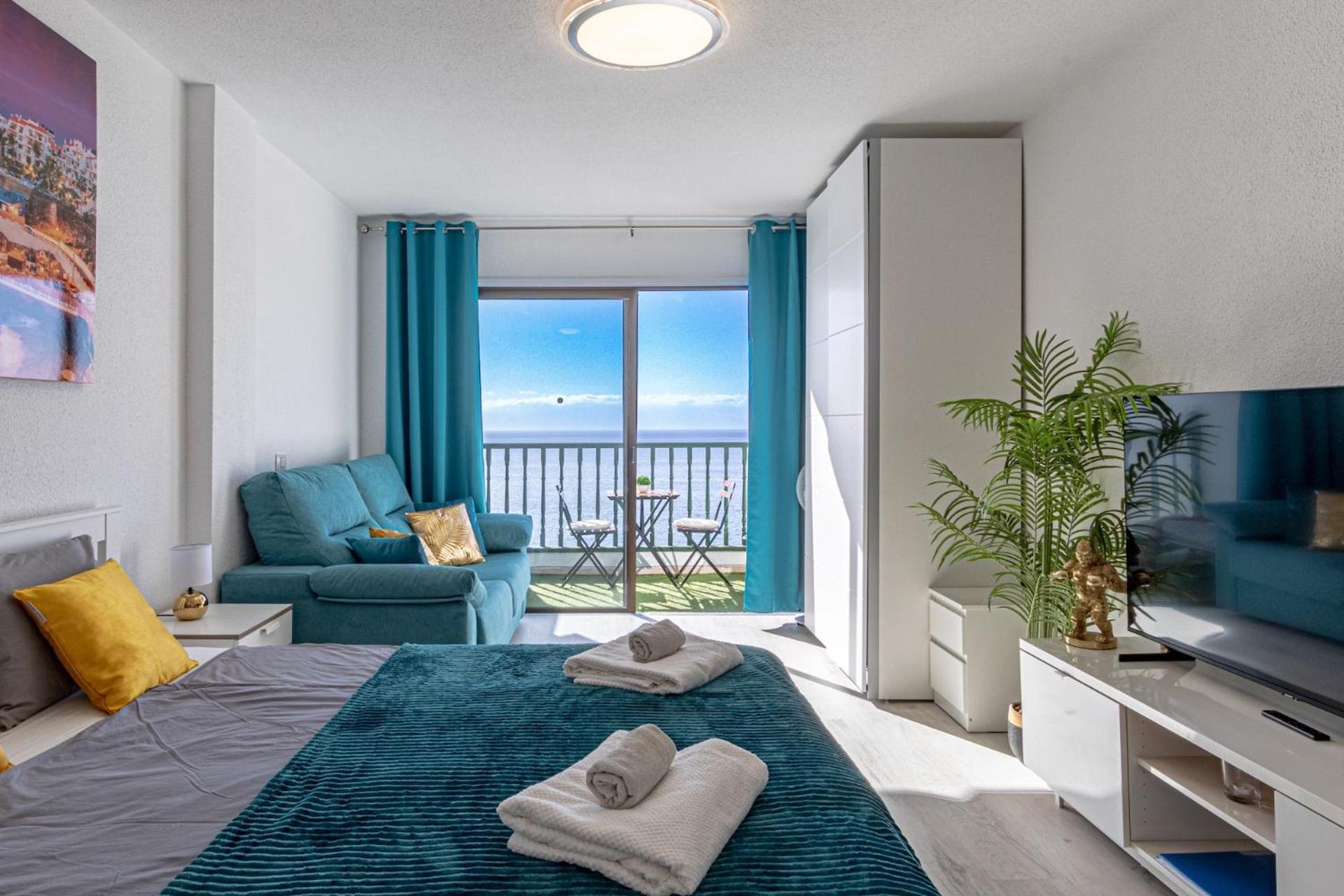 Oceanfront Studio By Dream Homes Tenerife Puerto de Santiago  Dış mekan fotoğraf