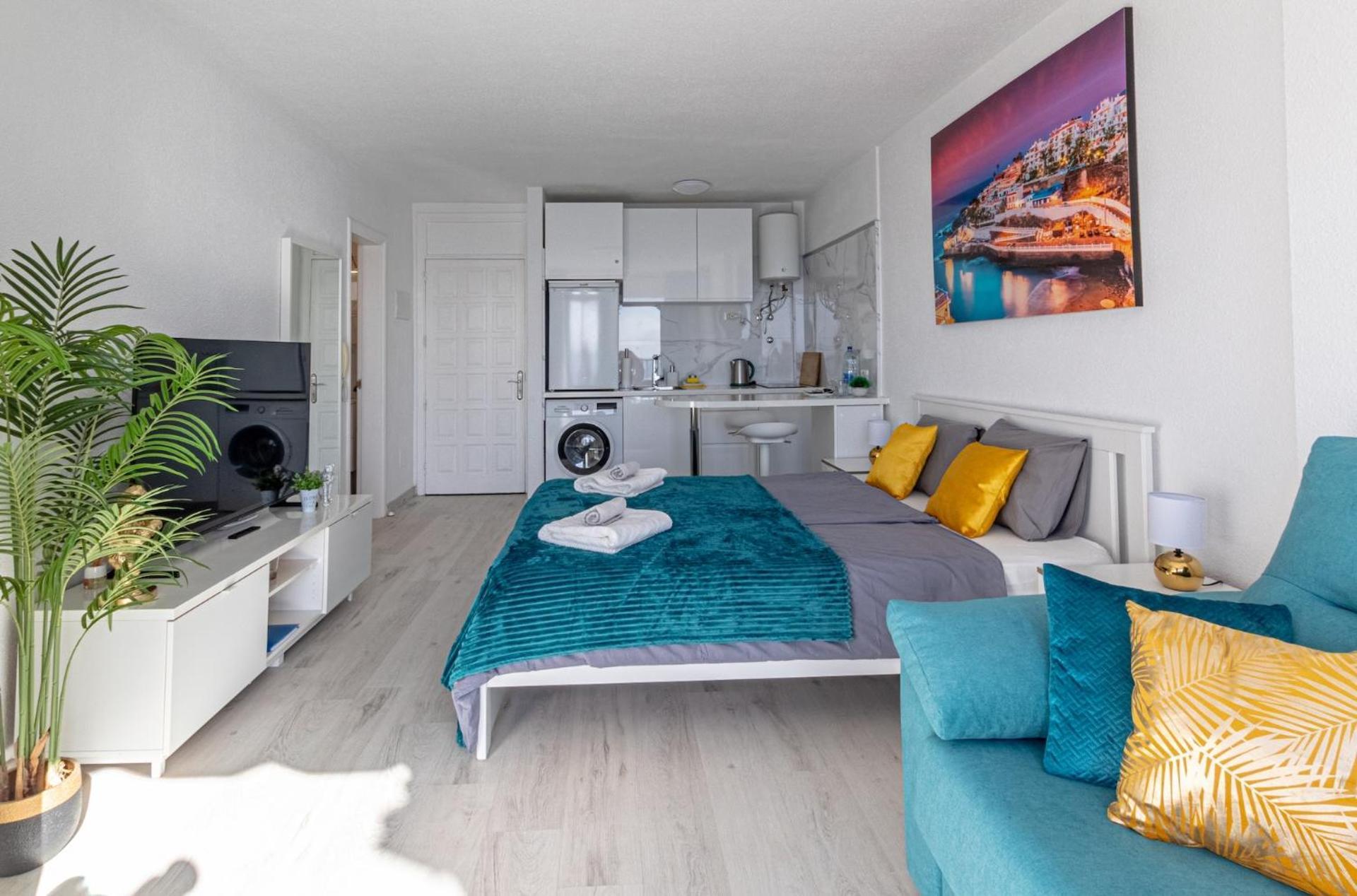 Oceanfront Studio By Dream Homes Tenerife Puerto de Santiago  Dış mekan fotoğraf